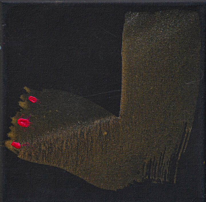 绘画,  7.9x7.9 in 
