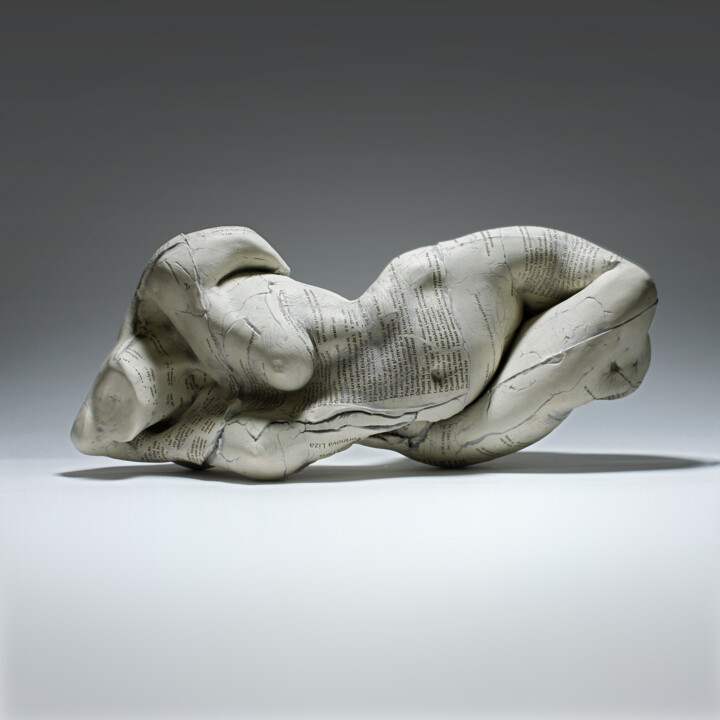 Ainsi va la vie 雕塑, 7.9x19.7 in