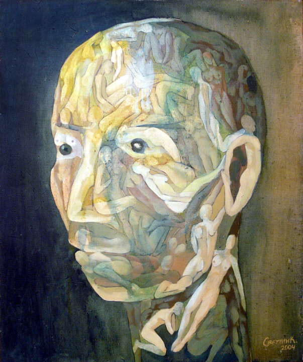 Head 绘画, 29.5x23.6 in