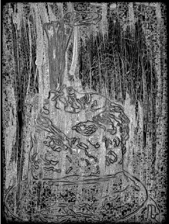 The Last Breath 绘画, 39.4x31.5 in