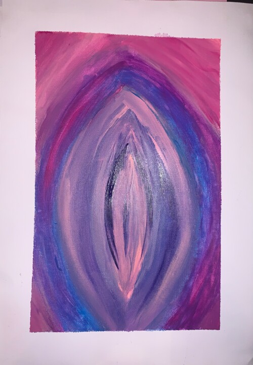 Вагина 绘画, 12.2x8.7 in