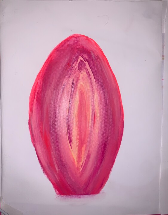 Вагина2 绘画, 11.8x9.1 in