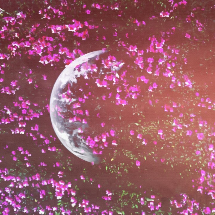 Lunar Blossom 数字艺术