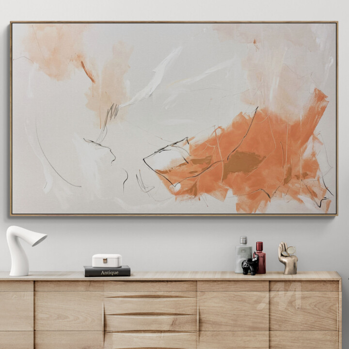 Day Dreaming 绘画, 39.4x66.9 in