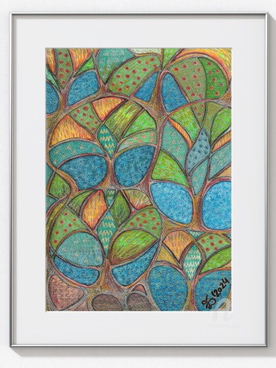 绘画,  11.7x8.3 in 