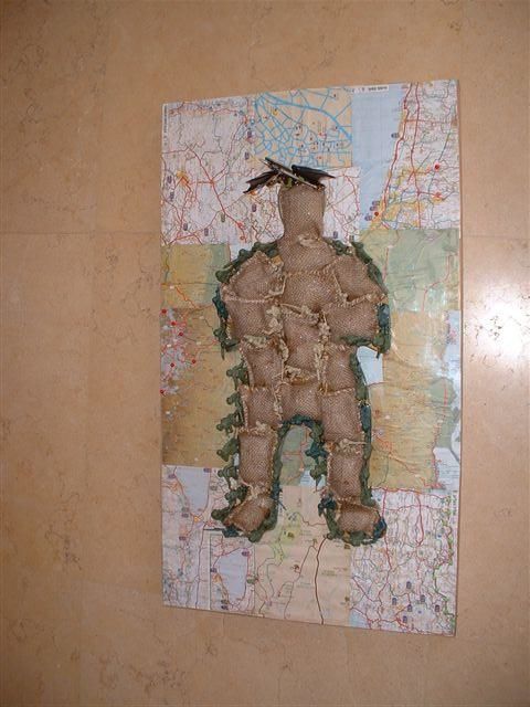 Sculpture titled "Mapping Dangerous Z…" by Aviva Beigel, Original Artwork