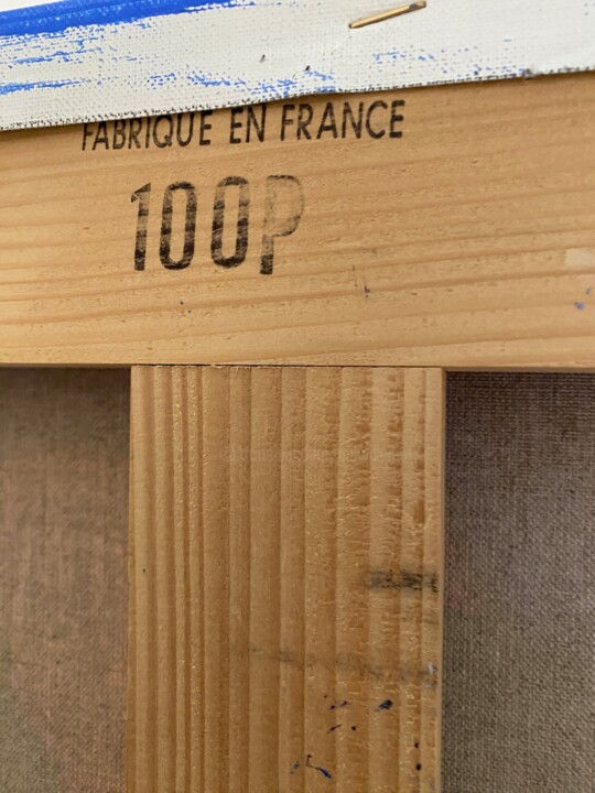 Arrière de l'œuvre