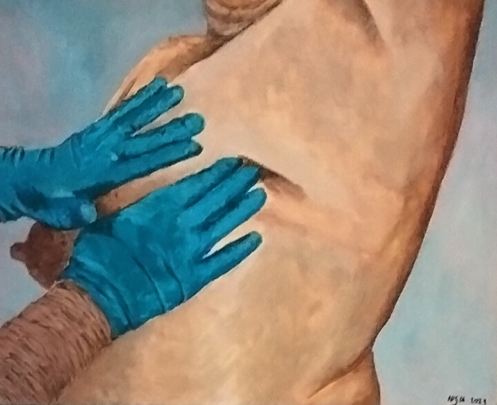 Prévention bis 绘画, 13x16.1 in