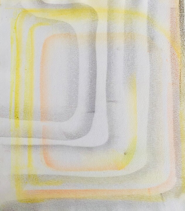 Painting titled "Pequeño ukiyo" by Susana Martín Villarrubia, Original Artwork, Wax