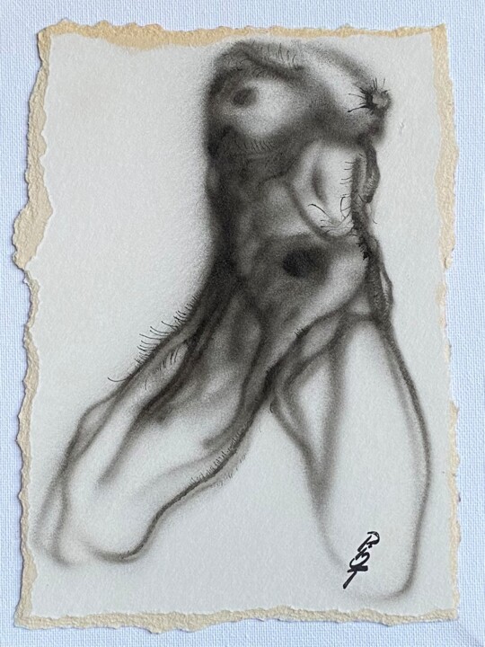 Sans titre 3 绘画, 9.5x7.1 in