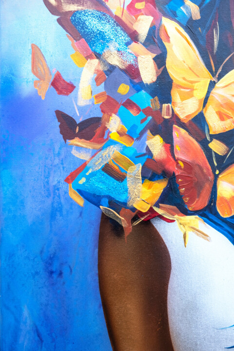 Artwork's surface or texture