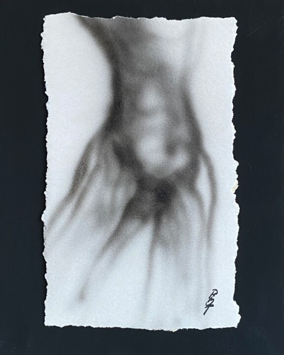 Sans titre 7 绘画, 11.8x9.5 in