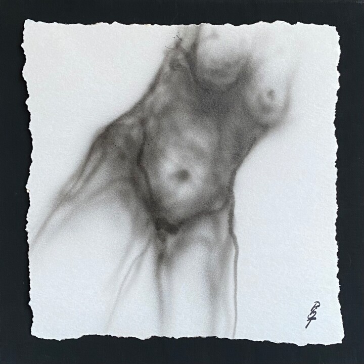 Sans titre 10 绘画, 11.8x11.8 in