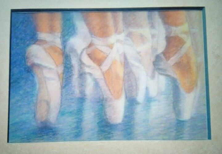 Les danseuses 图画, 15.8x19.7 in