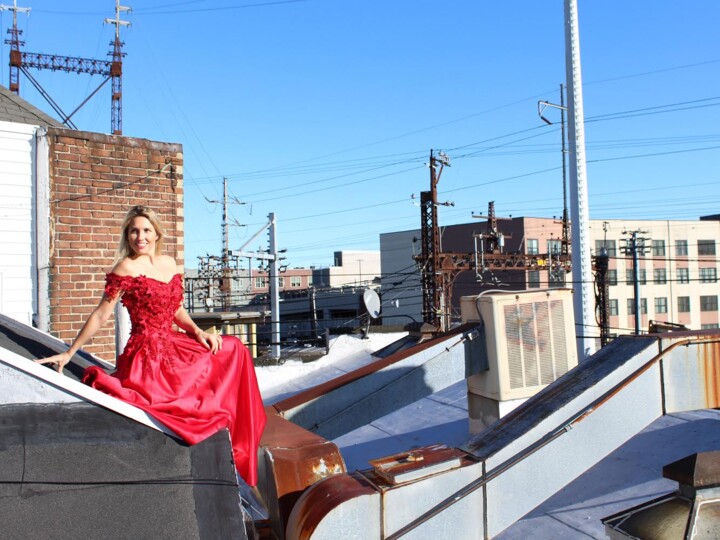 Photography titled "Helen in the Red Dr…" by Chloe Grace, Original Artwork, Digital Photography