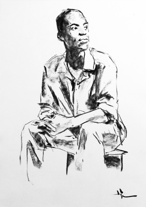 图画,  16.5x11.7 in 