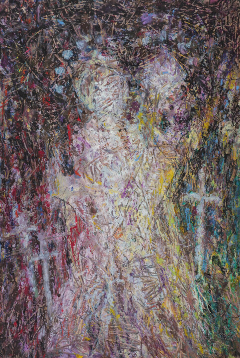 les cristallines 绘画, 11.8x7.9 in