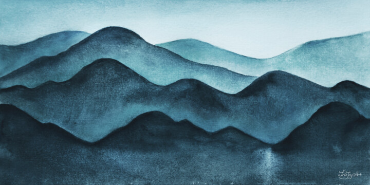 绘画,  20x40 in 