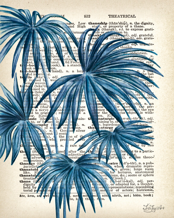 Malarstwo zatytułowany „Antique Botanical p…” autorstwa Irinjoyart, Oryginalna praca, Akwarela