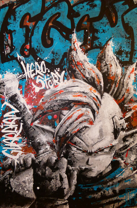 Hero Story Tapion 绘画, 23.6x15.8 in