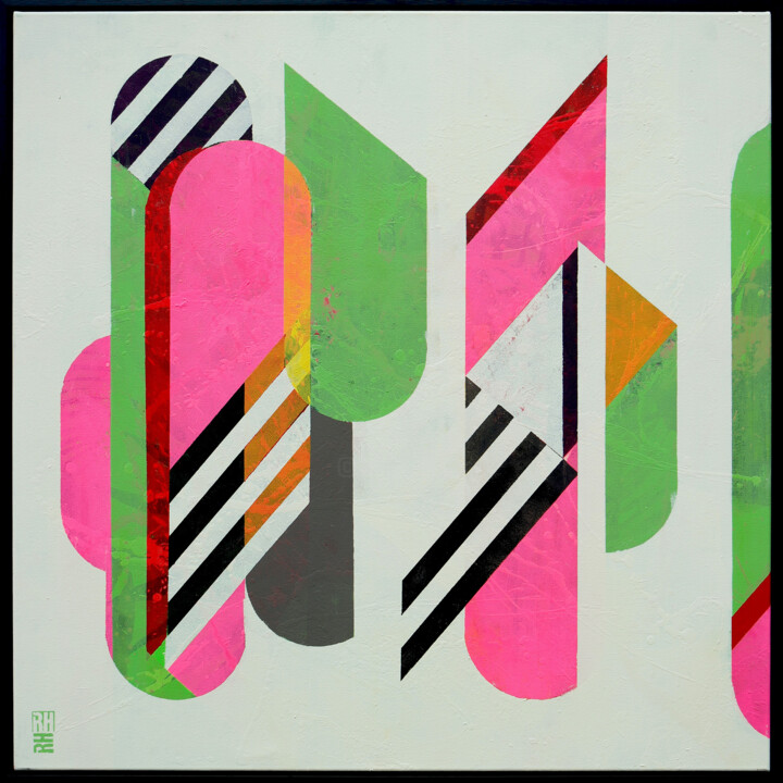 ICON #7 绘画, 35.4x35.4 in