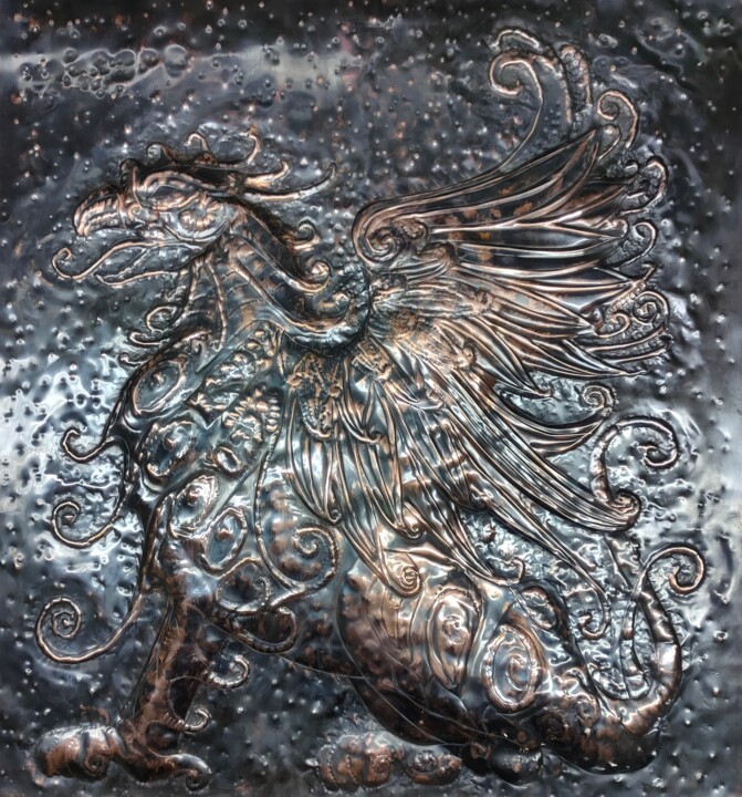 Design getiteld "Грифон" door Alexey Saralidze, Origineel Kunstwerk, Accessoires