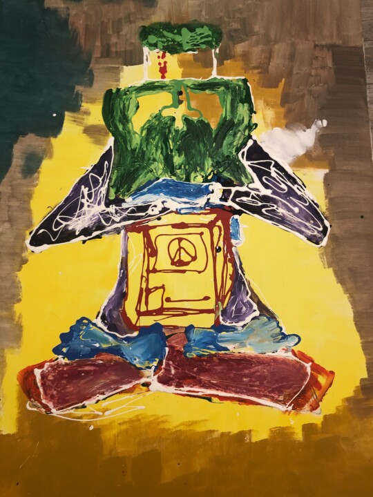 绘画,  48x36 in 