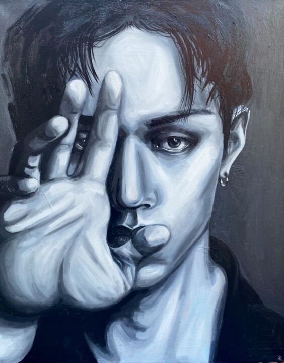Christopher 绘画, 19.7x15.8 in