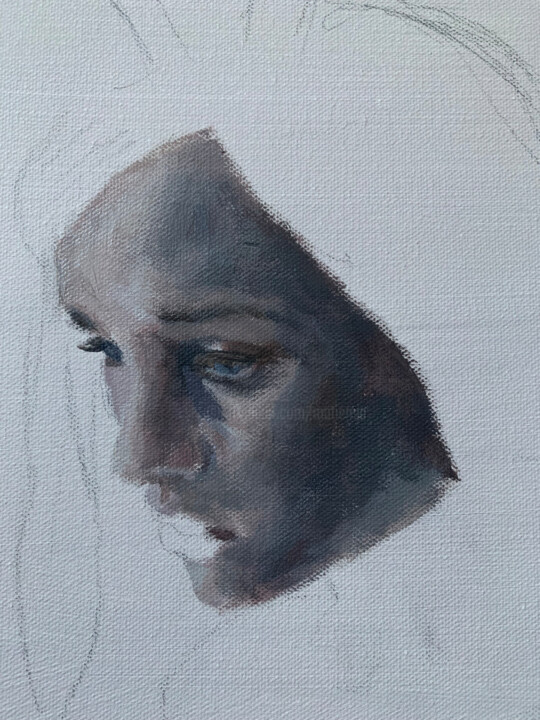Steps of the making of the work