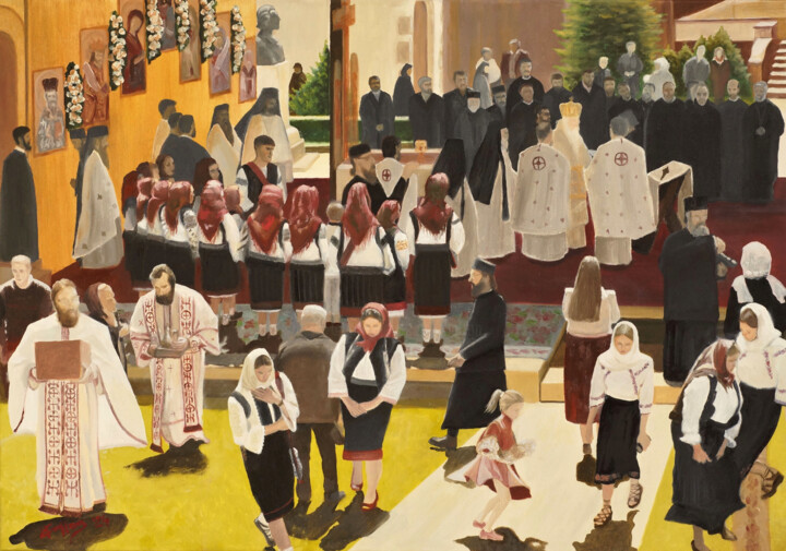 Anniversary at Putna Pittura, 27,6x39,4 in