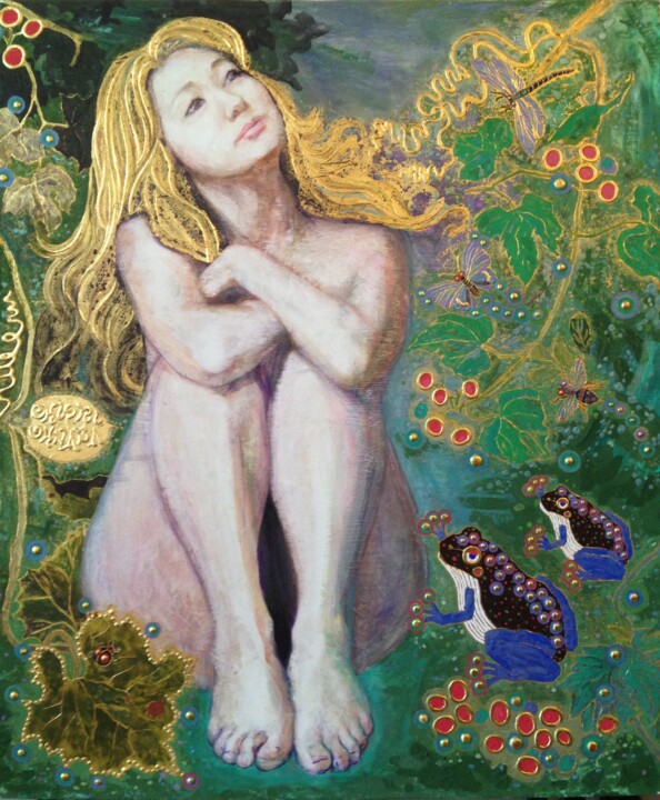 Forest Fairy 绘画, 29.9x24 in
