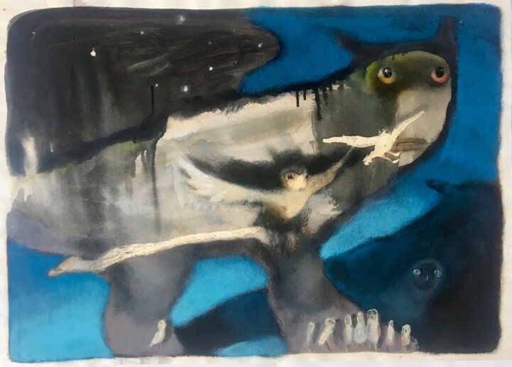 绘画,  24x33.9 in 