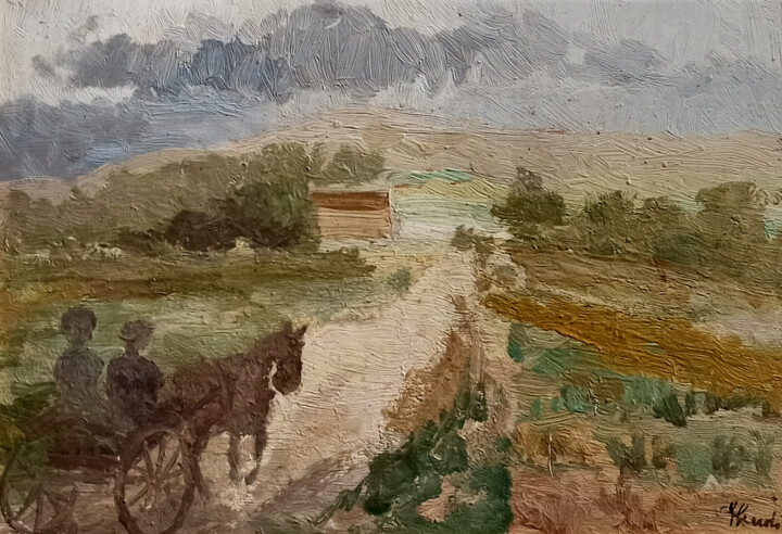 绘画,  13.8x19.7 in 