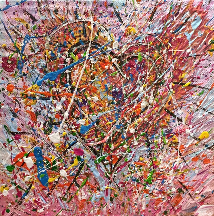 绘画,  7.9x7.9 in 