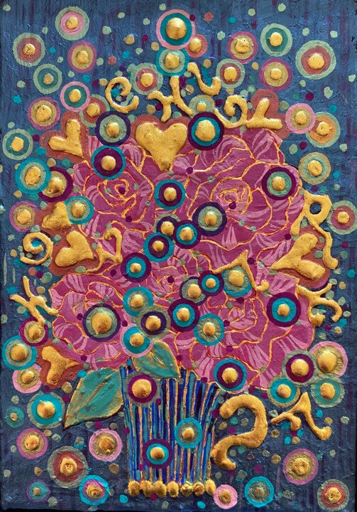 绘画,  8.7x5.5 in 