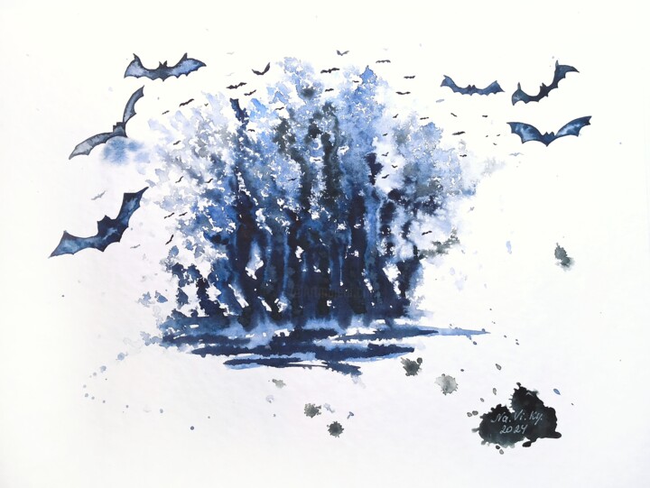 Аbstraction six Malarstwo, 9,5x12,6 in