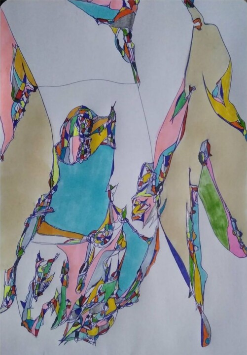 图画,  11.4x8.3 in 