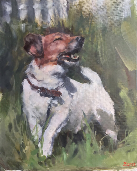 Robin 绘画, 19.7x15.8 in