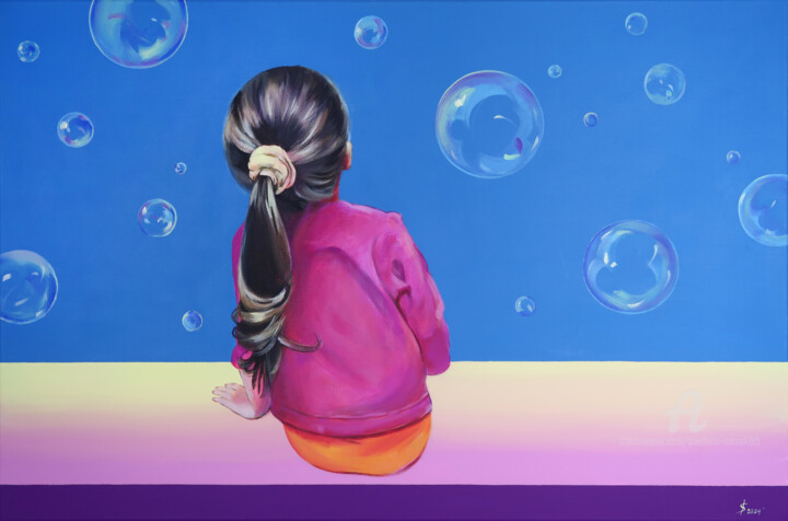 The moment.2 绘画, 23.6x35.4 in