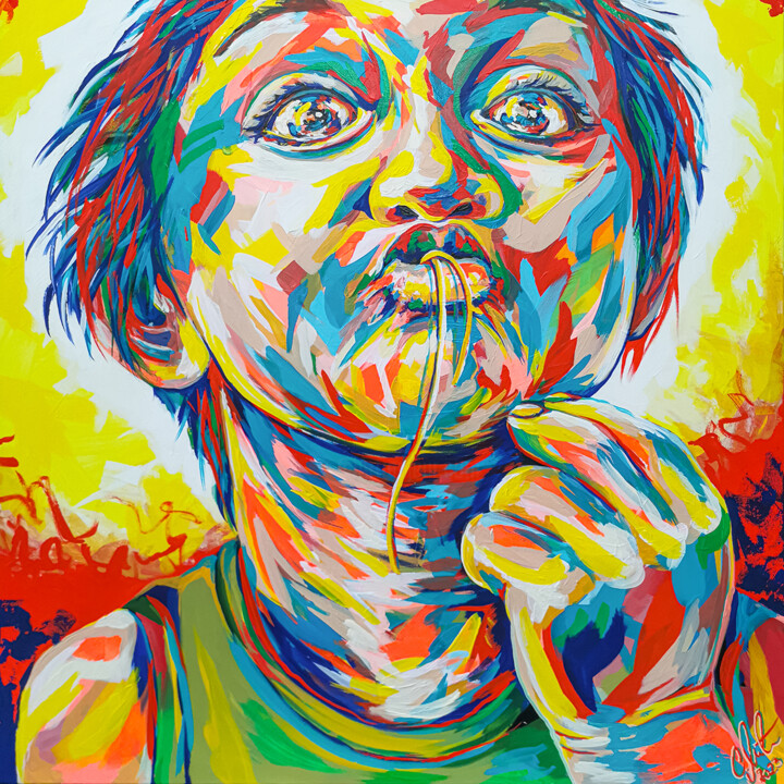 绘画,  39.4x39.4 in 