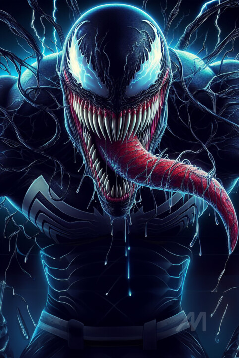 L'obscure Venom 数字艺术