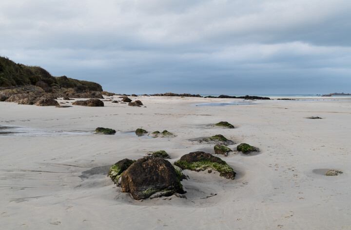 Fotografie getiteld "Le Guillec en hiver." door Thierry Martin, Origineel Kunstwerk, Digitale fotografie