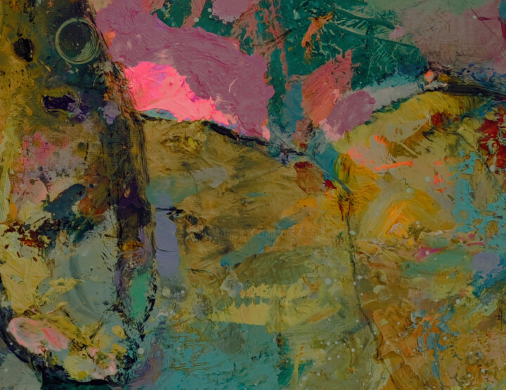Artwork's surface or texture