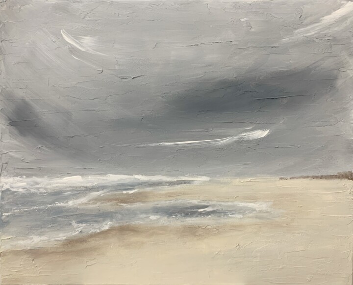 제목이 "Storm of the sea"인 미술작품 Marina Lebedeva로, 원작, 아크릴