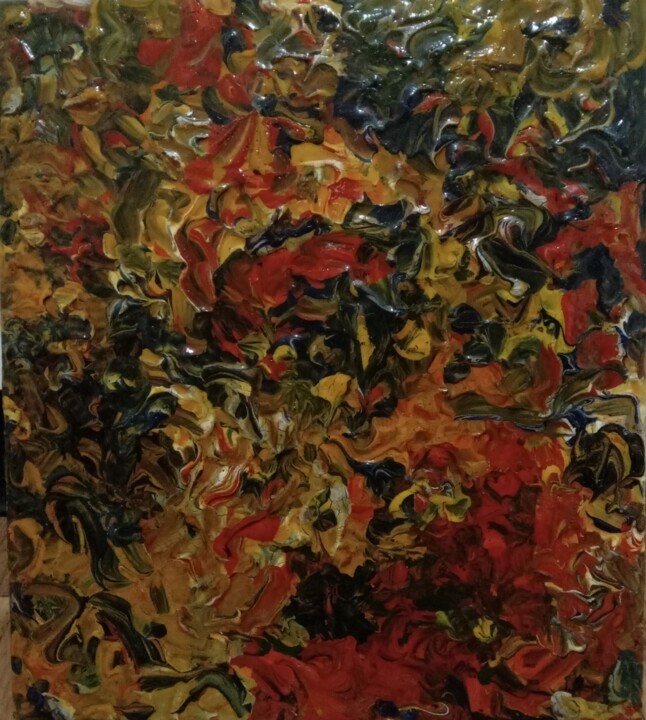 Зеркало Мира Оригинал. 绘画, 10.6x9.1 in