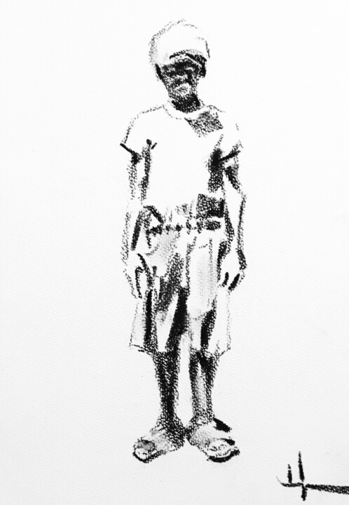 La Casquette 图画, 11.7x8.3 in