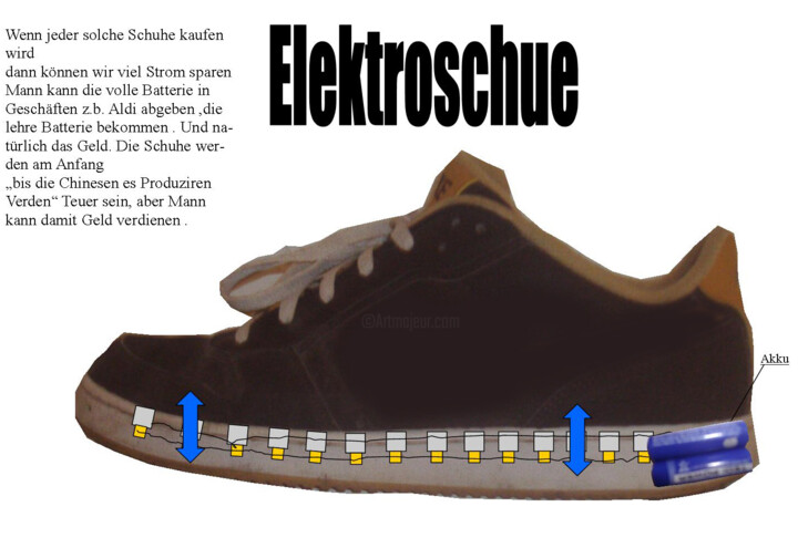 Schuhe die Strom erzeugen 摄影