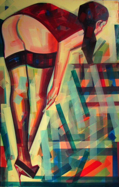 绘画,  55.1x35.4 in 