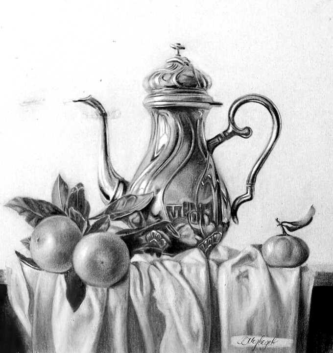 Coffee Bro 图画, 11.4x8.3 in