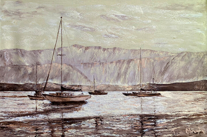 Travesía mágica 绘画, 23.6x35.4 in
